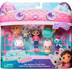 SPIN MASTER Figuras Y Figuras De Acción|Casa de Muñecas de Gabby Pack Personajes Película