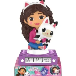 KIDS EUROSWAN Casa de Muñecas de Gabby Reloj Despertador- Electrónicos