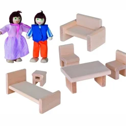 SIMBA Casa de Muñecas Madera- Juegos De Madera