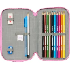 SAFTA Escolar|Casa Muñecas de Gabby Estuche Doble