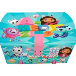 KIDS EUROSWAN Casa Muñecas Gabby Joyero con Código Musical- Ropa Y Complementos