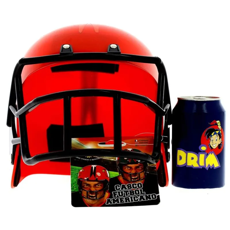 FIESTAS GUIRCA Disfraces Y Complementos|Disfraces Y Complementos|Casco Fútbol Americano Rojo
