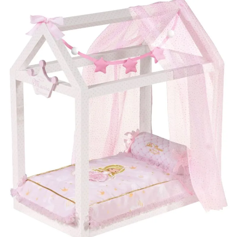 DECUEVAS Casita Cama de Madera Línea María- Juegos De Madera|Juegos Y Juguetes De Imitación