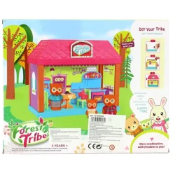 DRIM DISCOUNT Casita DIY con Figura de Búho- Muñecas