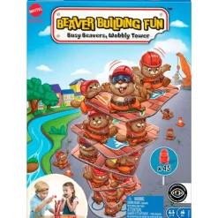 MATTEL Juegos De Mesa|Castores Constructores Juego Mesa