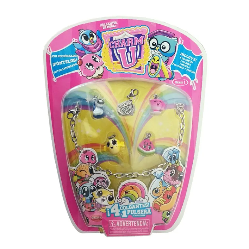 BIZAK Ropa Y Complementos|Charm U Set Inicio con 4 Colgantes