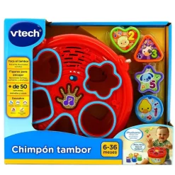 VTECH Chimpon El Tambor- Primera Infancia Y Preescolar
