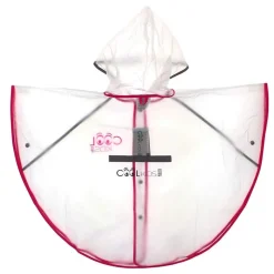 SELECCION DRIM Chubasquero Impermeable Reflectante Fucsia- Ropa Y Complementos