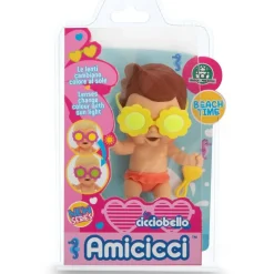 FAMOSA Muñecas|Cicciobello Amicicci & Friends Bebé Beach Time STD