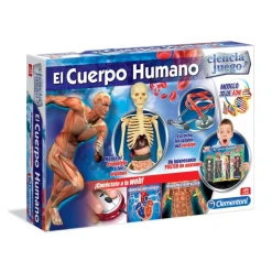 CLEMENTONI Ciencia y Juego Cuerpo Humano- Juegos Y Juguetes Educativos