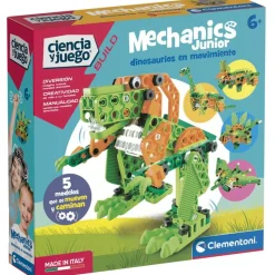 CLEMENTONI Juegos Y Juguetes Educativos|Ciencia y Juego Mechanics Dinos en Movimiento