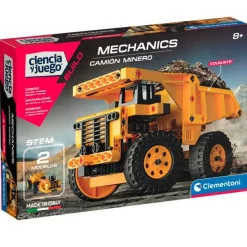 CLEMENTONI Juegos Y Juguetes Educativos|Ciencia y Juego Mechanics Camión Minero