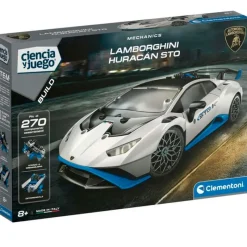 CLEMENTONI Juegos Y Juguetes Educativos|Puzzles Y Construcciones|Ciencia y Juego Mechanics Lamborghini Huracán STO
