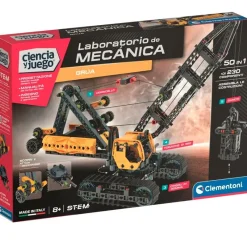 CLEMENTONI Ciencia y Juego Mechanics Grúa- Juegos Y Juguetes Educativos
