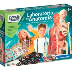 CLEMENTONI Ciencia y Juego Pack Laboratorio de Anatomía- Juegos Y Juguetes Educativos