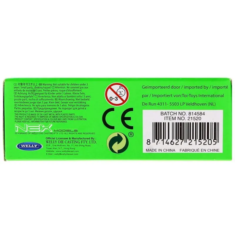 DRIM DISCOUNT Citröen Blanco Vehículo 1:60- Vehículos, Trenes Y Parkings