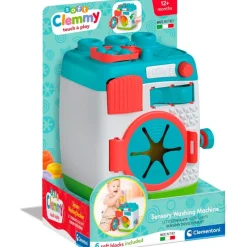 CLEMENTONI Clemmy Lavadora Sensorial- Juegos Y Juguetes De Imitación|Primera Infancia Y Preescolar