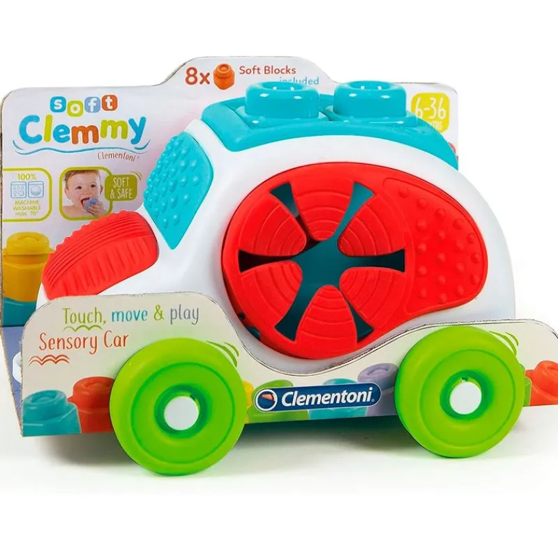 CLEMENTONI Clemmy Vehículo Texturas- Primera Infancia Y Preescolar