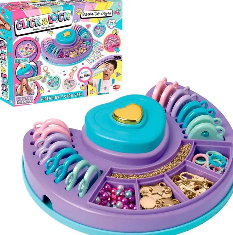 BIZAK Manualidades|Click & Lock Diseña Tus Joyas