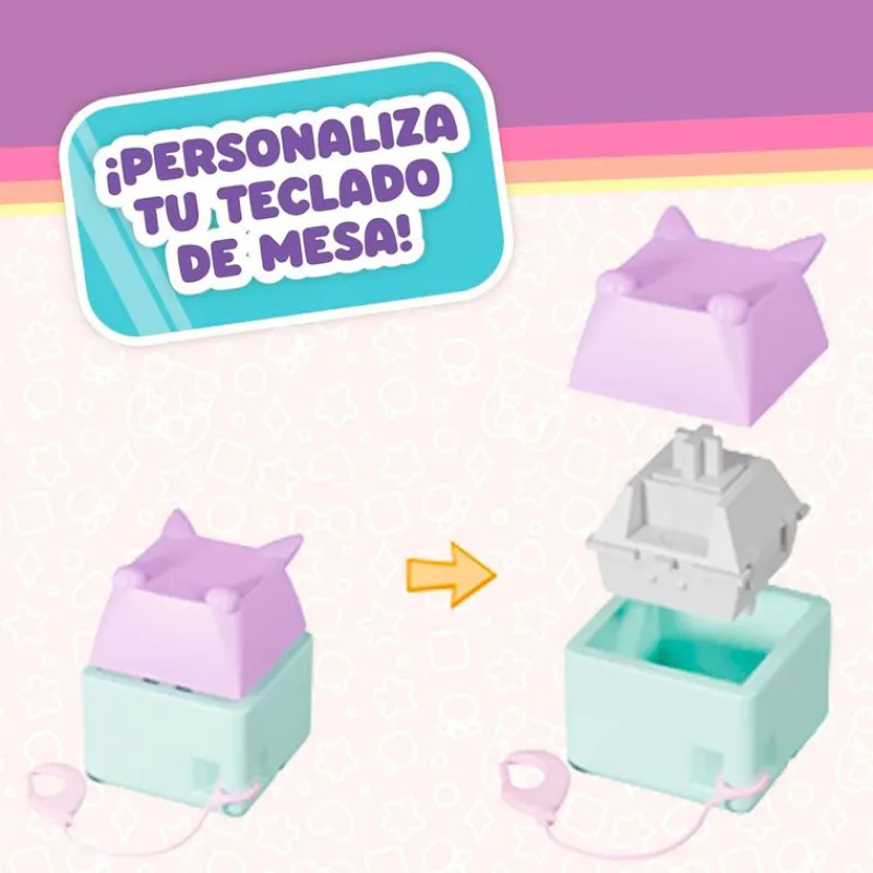 BIZAK Manualidades|Clickeez Keyboard Mega Pack Teclado Completo