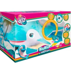 IMC Club Petz Peluche Blu Blu El Delfín Bebé- Electrónicos