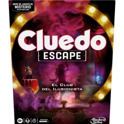 HASBRO Juegos De Mesa|Cluedo Escape El Club del Ilusionista