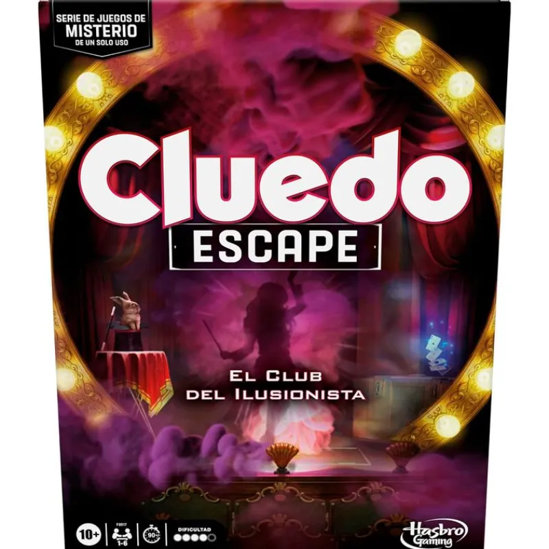 HASBRO Juegos De Mesa|Cluedo Escape El Club del Ilusionista