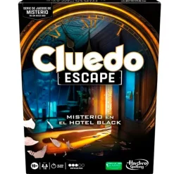 HASBRO Juegos De Mesa|Cluedo Escape Misterio en el Hotel Black