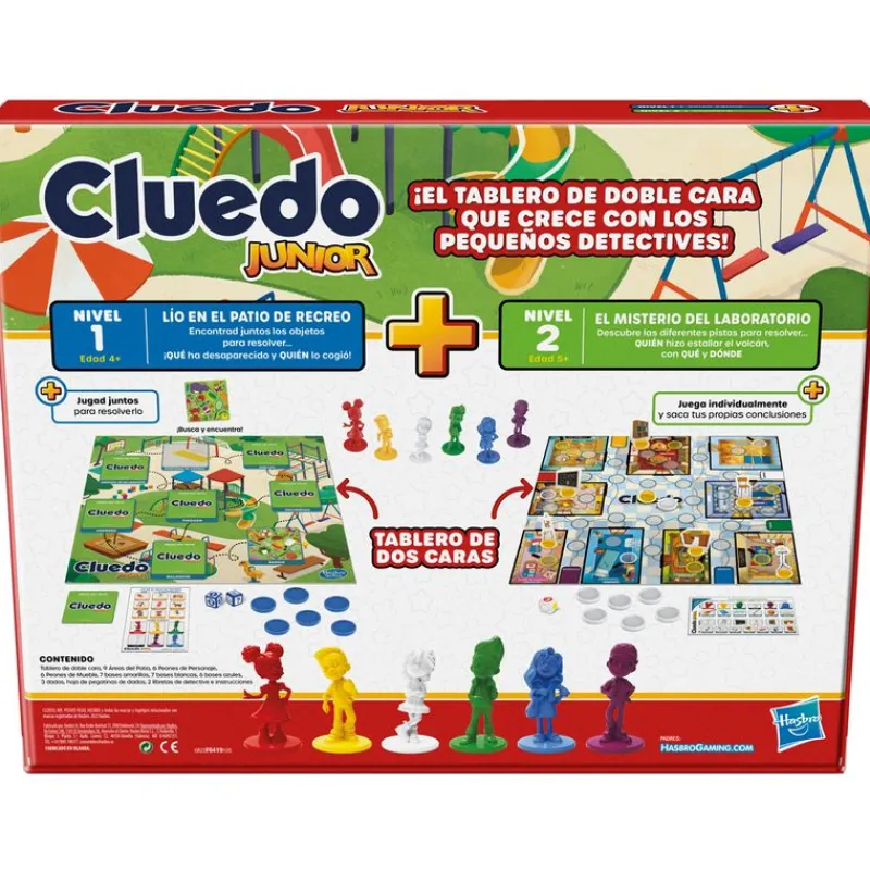 HASBRO Cluedo Junior- Juegos De Mesa