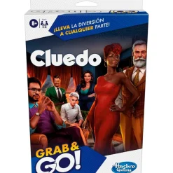 HASBRO Cluedo Versión Viaje- Juegos De Mesa