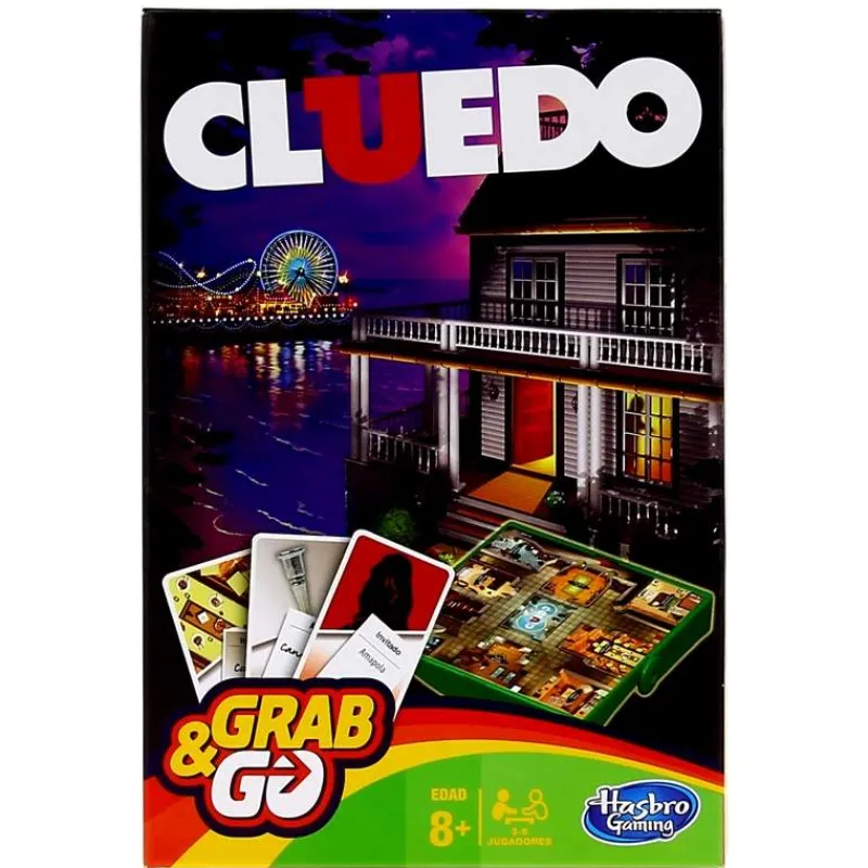 HASBRO Juegos De Mesa|Cluedo Viaje