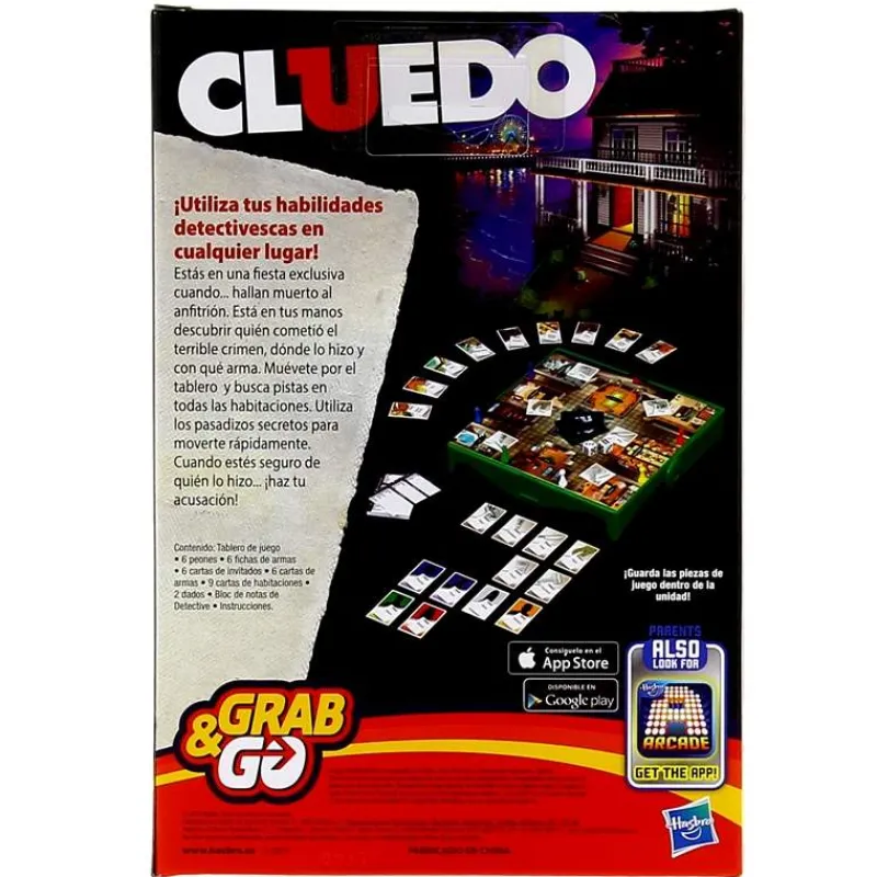 HASBRO Juegos De Mesa|Cluedo Viaje