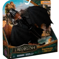 SPIN MASTER Cómo Entrenar a tu Dragón Desdentao con Hipo- Figuras Y Figuras De Acción