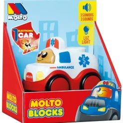 MOLTO Coche Electrónico Infantil con Sonido Surtido- Vehículos, Trenes Y Parkings