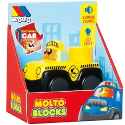 MOLTO Coche Electrónico Infantil con Sonido Surtido- Vehículos, Trenes Y Parkings