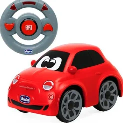 CHICCO Coche Infantil Fiat 500 Red RC- Vehículos, Trenes Y Parkings