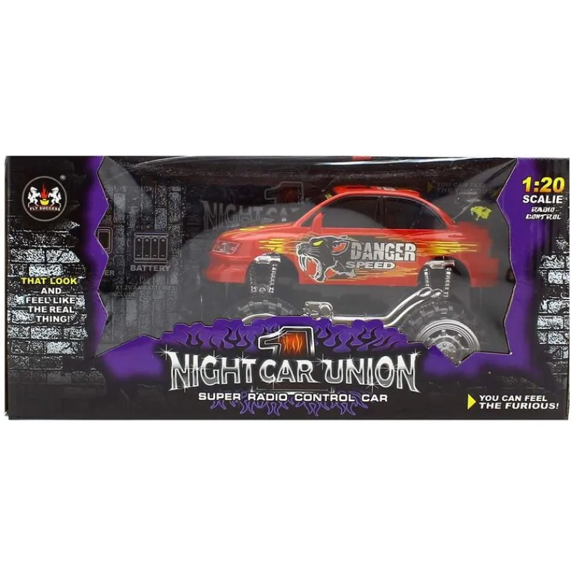 DRIM DISCOUNT Coches Radio Control (R/C)|Coche Night Danger Rojo R/C 1:20