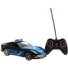 DRIM DISCOUNT Coches Radio Control (R/C)|Coche Policía Negro R/C a Escala 1:16