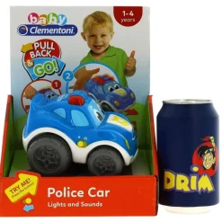 CLEMENTONI Coche Policia Retroficcion- Primera Infancia Y Preescolar