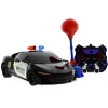 DRIM DISCOUNT Robots|Coche R/C de Policia Transformable en robot
