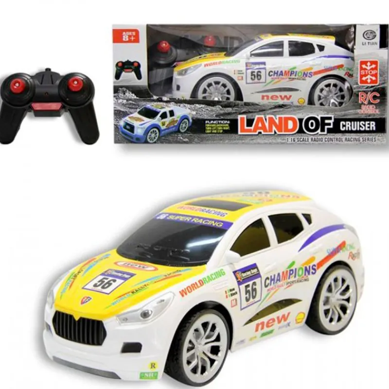 DRIM DISCOUNT Coche R/C Land of Racing Escala 1:16- Coches Radio Control (R/C)