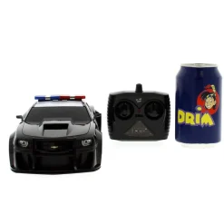 DRIM DISCOUNT Coche R/C Policia Chevrolet Camaro a Escala 1:18- Coches Radio Control (R/C)