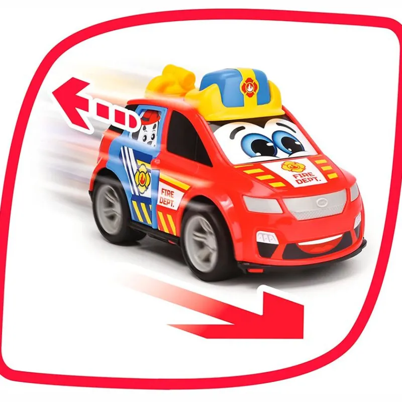 SIMBA Vehículos, Trenes Y Parkings|Coche Retro-fricción ABC Surtido