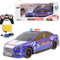 SELECCION DRIM Coches Radio Control (R/C)|Coche Runner Policía Escala 1:14 R/C