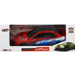 DRIM DISCOUNT Coche Security Rojo R/C Escala 1:14- Coches Radio Control (R/C)