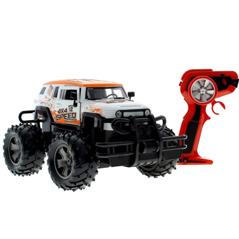 SELECCION DRIM Coches Radio Control (R/C)|Coche Todo Terreno Cross Country Blanco 1:14
