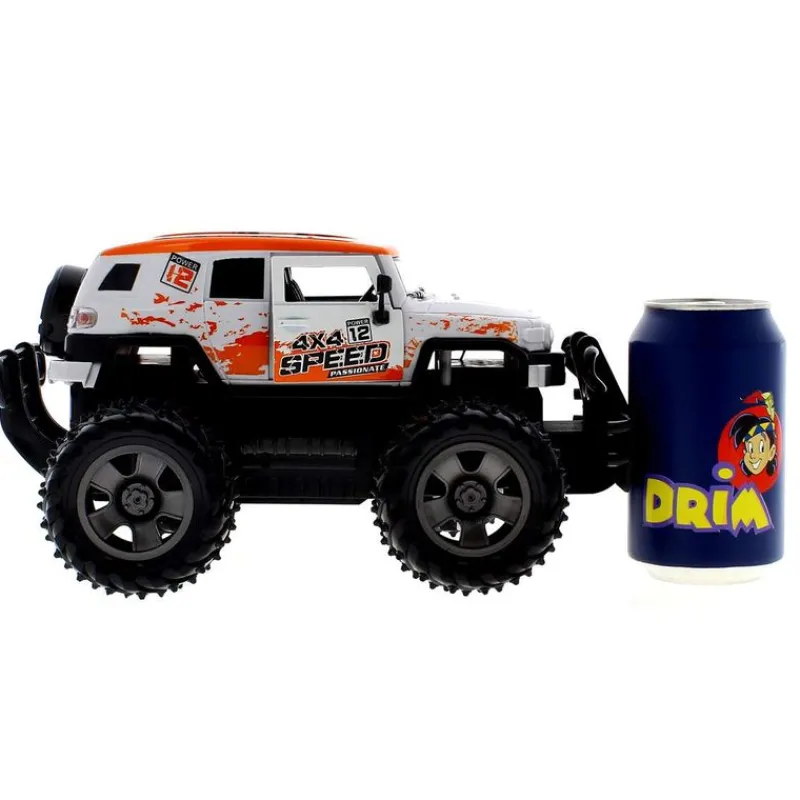 SELECCION DRIM Coches Radio Control (R/C)|Coche Todo Terreno Cross Country Blanco 1:14
