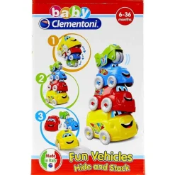 CLEMENTONI Primera Infancia Y Preescolar|Coches Apilables