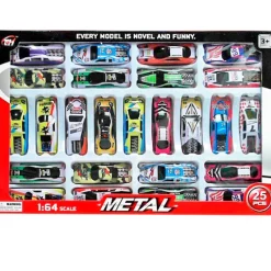 DRIM DISCOUNT Vehículos, Trenes Y Parkings|Coches Carreras Pack 25 Escala 1:64