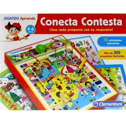 CLEMENTONI Conecta Conesta Preescolar- Juegos Y Juguetes Educativos